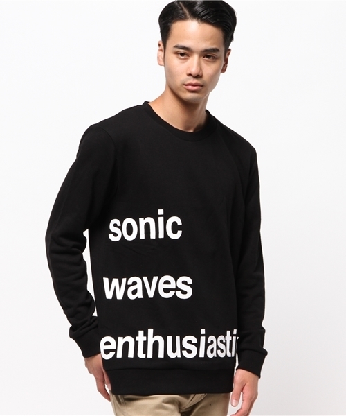 WEGO(ウィゴー)の「WEGO/ボトムロゴプルオーバー(スウェット・メンズ・杢グレー/ブラック・MEDIUM/LARGE)」の13枚目の写真