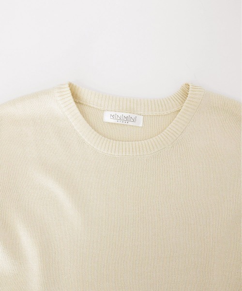 Miniministore(ミニミニストア)の「セットアップ 配色スリットニットとパンツ(セットアップ・レディース・ブラック/ライトベージュ/ダークベージュ・FREE)」の18枚目の写真