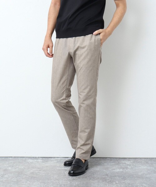 NOLLEY’S（ノーリーズ）の「《ビジカジ / セットアップ対応》COOLDOTS / クールドッツ イージーパンツ（その他パンツ・メンズ・ネイビー/インディゴブルー/ベージュ/ブルー/チャコールグレー・M/L/XL/S）」の2枚目の写真