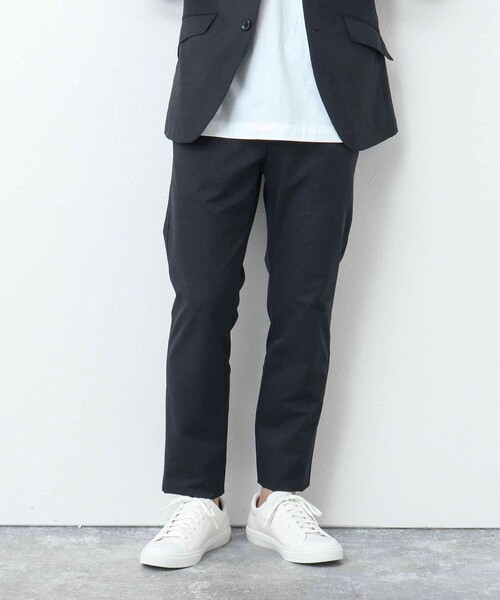 NOLLEY’S（ノーリーズ）の「《ビジカジ / セットアップ対応》COOLDOTS / クールドッツ イージーパンツ（その他パンツ・メンズ・ネイビー/インディゴブルー/ベージュ/ブルー/チャコールグレー・M/L/XL/S）」の3枚目の写真