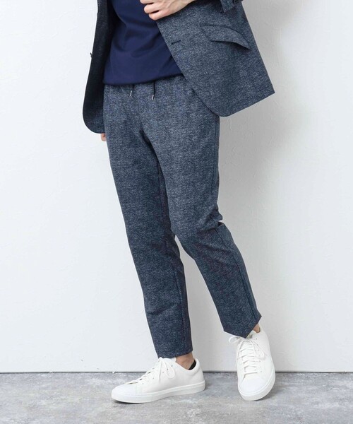 NOLLEY’S（ノーリーズ）の「《ビジカジ / セットアップ対応》COOLDOTS / クールドッツ イージーパンツ（その他パンツ・メンズ・ネイビー/インディゴブルー/ベージュ/ブルー/チャコールグレー・M/L/XL/S）」の4枚目の写真