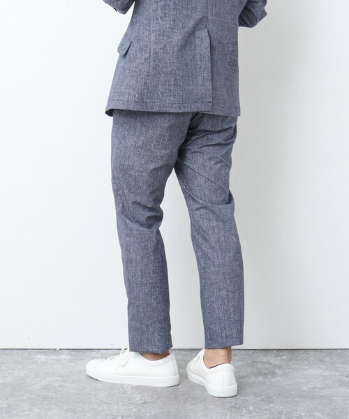 NOLLEY’S（ノーリーズ）の「《ビジカジ / セットアップ対応》COOLDOTS / クールドッツ イージーパンツ（その他パンツ・メンズ・ネイビー/インディゴブルー/ベージュ/ブルー/チャコールグレー・M/L/XL/S）」の11枚目の写真