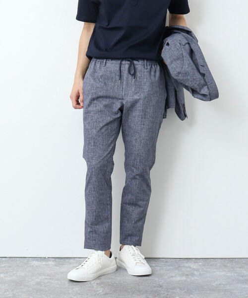 NOLLEY’S（ノーリーズ）の「《ビジカジ / セットアップ対応》COOLDOTS / クールドッツ イージーパンツ（その他パンツ・メンズ・ネイビー/インディゴブルー/ベージュ/ブルー/チャコールグレー・M/L/XL/S）」の15枚目の写真