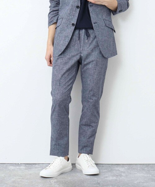 NOLLEY’S（ノーリーズ）の「《ビジカジ / セットアップ対応》COOLDOTS / クールドッツ イージーパンツ（その他パンツ・メンズ・ネイビー/インディゴブルー/ベージュ/ブルー/チャコールグレー・M/L/XL/S）」の16枚目の写真