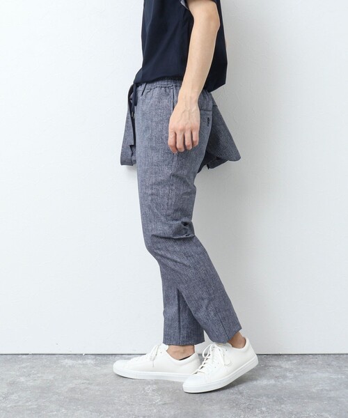 NOLLEY’S（ノーリーズ）の「《ビジカジ / セットアップ対応》COOLDOTS / クールドッツ イージーパンツ（その他パンツ・メンズ・ネイビー/インディゴブルー/ベージュ/ブルー/チャコールグレー・M/L/XL/S）」の17枚目の写真