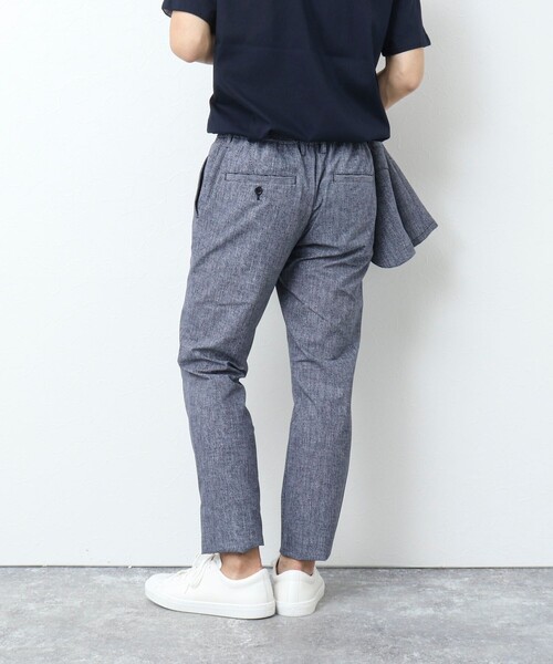 NOLLEY’S（ノーリーズ）の「《ビジカジ / セットアップ対応》COOLDOTS / クールドッツ イージーパンツ（その他パンツ・メンズ・ネイビー/インディゴブルー/ベージュ/ブルー/チャコールグレー・M/L/XL/S）」の18枚目の写真