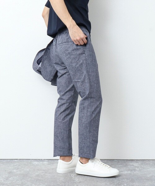 NOLLEY’S（ノーリーズ）の「《ビジカジ / セットアップ対応》COOLDOTS / クールドッツ イージーパンツ（その他パンツ・メンズ・ネイビー/インディゴブルー/ベージュ/ブルー/チャコールグレー・M/L/XL/S）」の20枚目の写真