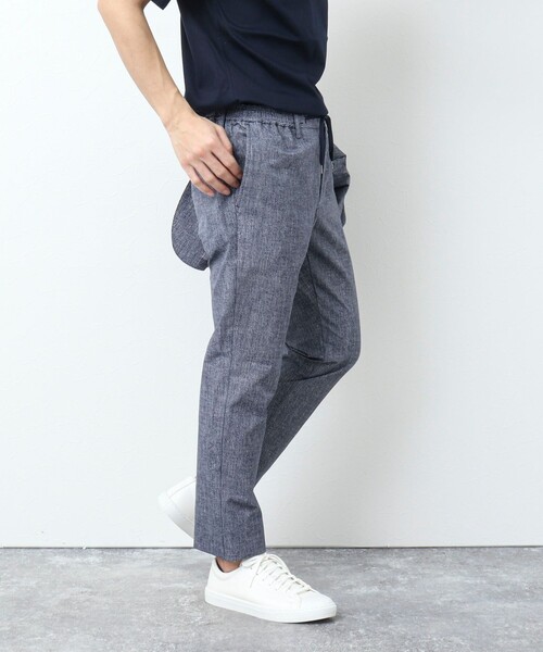 NOLLEY’S（ノーリーズ）の「《ビジカジ / セットアップ対応》COOLDOTS / クールドッツ イージーパンツ（その他パンツ・メンズ・ネイビー/インディゴブルー/ベージュ/ブルー/チャコールグレー・M/L/XL/S）」の21枚目の写真