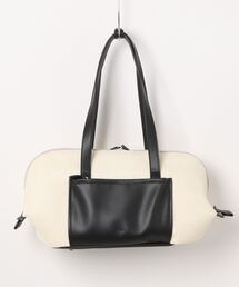 Y'SACCS（イザック）の「コンビサマーミニボストン（かごバッグ）」