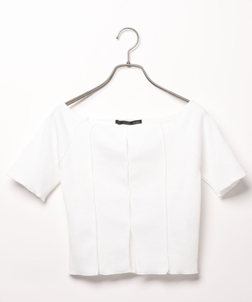 Heather(ヘザー)の「フロントホールオフショルプルオーバー 124738(Tシャツ/カットソー・レディース・ホワイト/グレー/ブラック・FREE)」の14枚目の写真