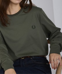 【FRED PERRY】Twin Tipped t-Shirt ワンポイント刺繍 ロングスリーブTシャツ ロンT M9602