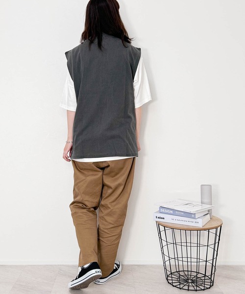 Ritzy(リッツィー)の「16/天竺 プリントノースリーブ(Tシャツ/カットソー・メンズ・ブラック/モカ・LARGE/X-LARGE/MEDIUM)」の7枚目の写真