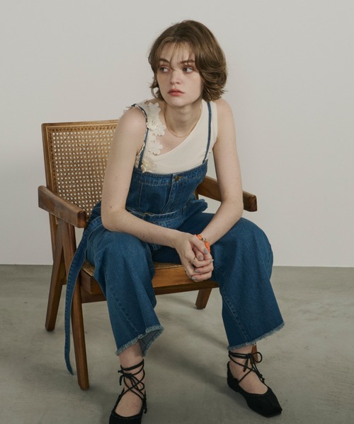 ポロラルフローレン 極美品デニムオールインワン サロペット