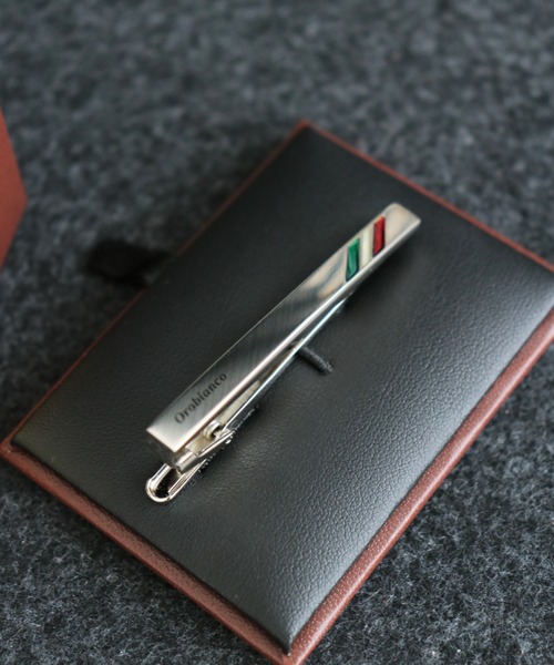 Orobianco（オロビアンコ）の「〈Orobianco/オロビアンコ〉ネクタイピン（BOX/ショッパー付き）（ネクタイピン・メンズ・シルバー系6/シルバー系7/シルバー系8/シルバー系9/ゴールド系/シルバー系2/シルバー系4/シルバー系1/シルバー系3/シルバー系5/シルバー系その他2/シルバー系その他3/ブラック系/シルバー系その他・ONE SIZE）」の19枚目の写真