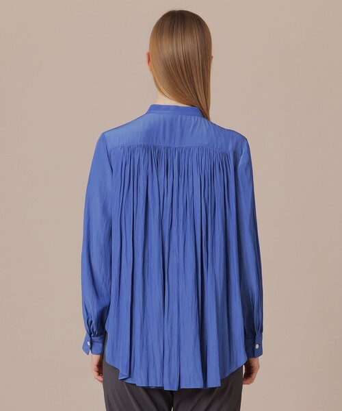 MACKINTOSH LONDON(マッキントッシュ ロンドン)の「メモリータンブラーブラウス(シャツ/ブラウス・レディース・グレー系その他2/ベージュ/ライトブルー・38/40)」の9枚目の写真