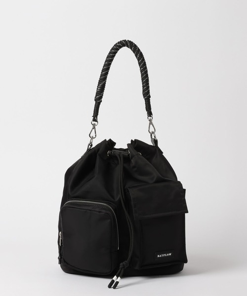 BAYFLOW(ベイフロー)の「フロントWポケットショルダー(ショルダーバッグ・レディース・ブラック/カーキ/ライトグレー・FREE)」の20枚目の写真