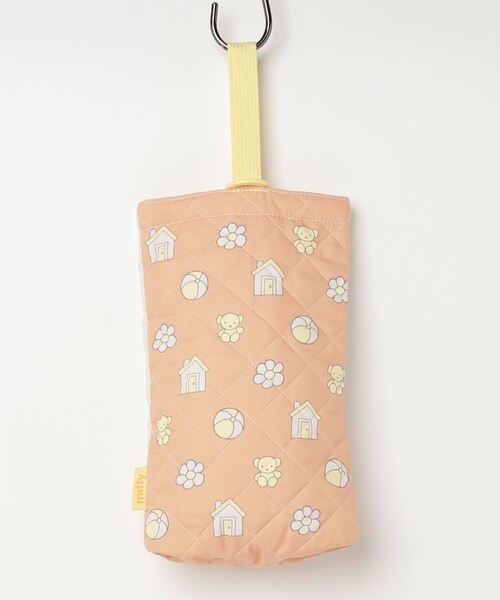 Miffy（ ミッフィー）の「ミッフィー キルトシューズバッグ 単柄 オレンジ ARTW（ハンドバッグ・レディース・マルチ・FREE）」の3枚目の写真