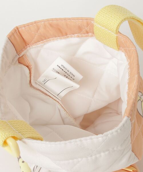 Miffy（ ミッフィー）の「ミッフィー キルトシューズバッグ 単柄 オレンジ ARTW（ハンドバッグ・レディース・マルチ・FREE）」の5枚目の写真