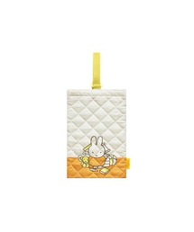 ミッフィー キルトシューズバッグ 単柄 オレンジ ARTW