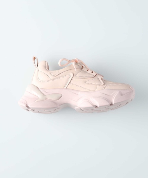 Right-on（ライトオン）の「【ORiental TRaffic】フレアソールスニーカー（スニーカー・レディース・ブラック/ホワイト/ピンク・38inch/37inch/39inch/36inch）」の11枚目の写真