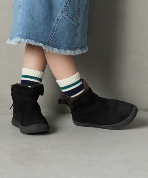 MAKE YOUR DAY（メイクユアデイ）の「ラインソックス（ソックス/靴下・キッズ・グリーン/オレンジ/ネイビー・15 /24/21/18）」の14枚目の写真