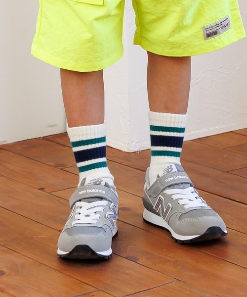MAKE YOUR DAY（メイクユアデイ）の「ラインソックス（ソックス/靴下・キッズ・グリーン/オレンジ/ネイビー・15 /24/21/18）」の13枚目の写真