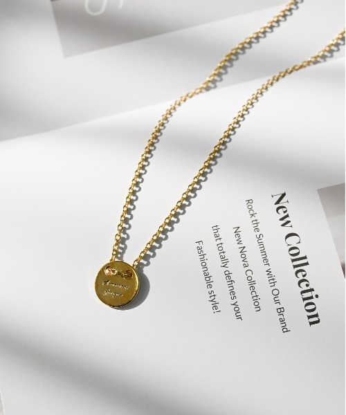 MUTURA（ムツラ）の「メッセージネックレス（ネックレス・メンズ・ゴールド系1/シルバー系2/ゴールド系2/シルバー系1・ONE SIZE）」の4枚目の写真