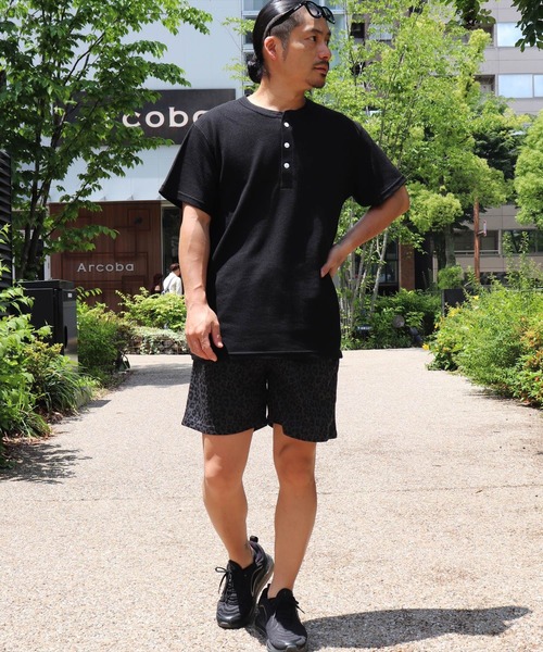 JEMORGAN(ジェーイーモーガン)の「(LK)【JEMORGAN】【パックT】ワッフル ヘンリーネック Tシャツ(Tシャツ/カットソー・メンズ・ホワイト/ブラック/杢グレー・MEDIUM/LARGE/X-LARGE/SMALL)」の6枚目の写真