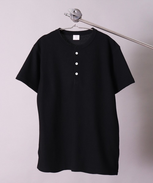 JEMORGAN(ジェーイーモーガン)の「(LK)【JEMORGAN】【パックT】ワッフル ヘンリーネック Tシャツ(Tシャツ/カットソー・メンズ・ホワイト/ブラック/杢グレー・MEDIUM/LARGE/X-LARGE/SMALL)」の14枚目の写真