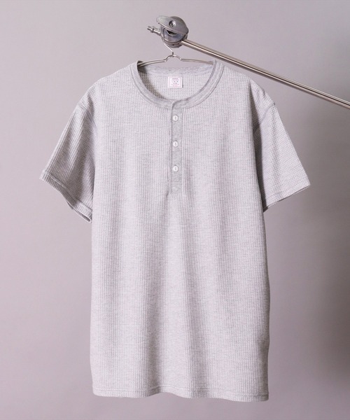JEMORGAN(ジェーイーモーガン)の「(LK)【JEMORGAN】【パックT】ワッフル ヘンリーネック Tシャツ(Tシャツ/カットソー・メンズ・ホワイト/ブラック/杢グレー・MEDIUM/LARGE/X-LARGE/SMALL)」の15枚目の写真