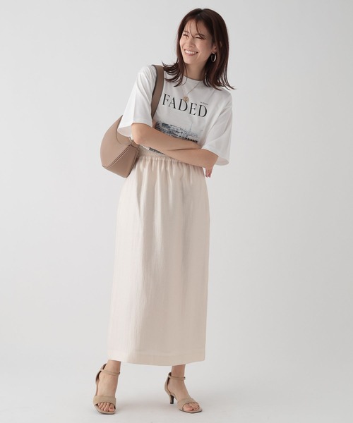 Elura（エルーラ）の「フォトプリントTシャツ/133598（Tシャツ/カットソー・レディース・オフホワイト/チャコールグレー・MEDIUM/LARGE）」の15枚目の写真