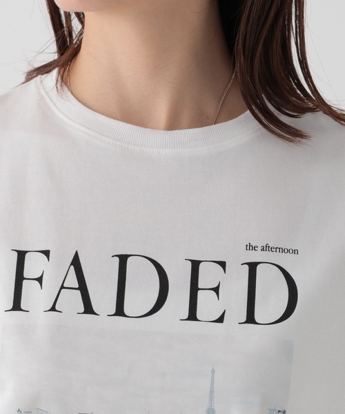 Elura（エルーラ）の「フォトプリントTシャツ/133598（Tシャツ/カットソー・レディース・オフホワイト/チャコールグレー・MEDIUM/LARGE）」の10枚目の写真