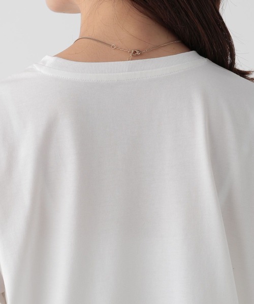 Elura（エルーラ）の「フォトプリントTシャツ/133598（Tシャツ/カットソー・レディース・オフホワイト/チャコールグレー・MEDIUM/LARGE）」の7枚目の写真