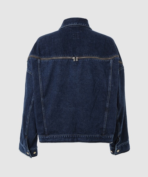 FACETASM(ファセッタズム)の「ZIPPER DENIM JACKET(デニムジャケット・メンズ・インディゴブルー・3/4)」の2枚目の写真