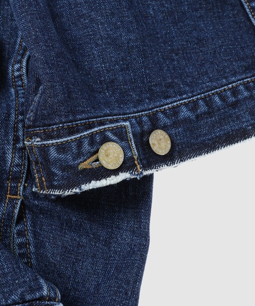 FACETASM(ファセッタズム)の「ZIPPER DENIM JACKET(デニムジャケット・メンズ・インディゴブルー・3/4)」の5枚目の写真