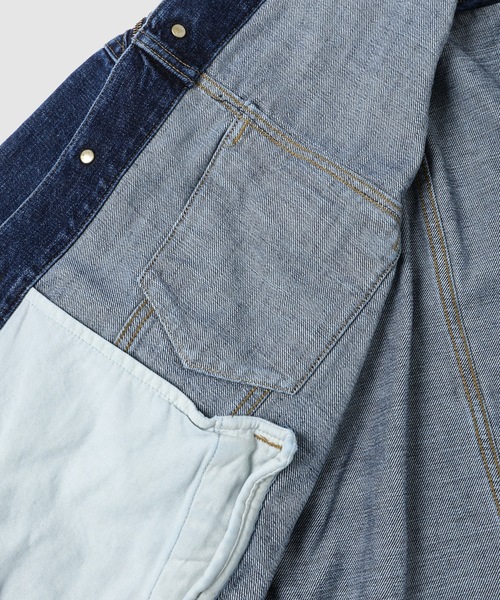 FACETASM(ファセッタズム)の「ZIPPER DENIM JACKET(デニムジャケット・メンズ・インディゴブルー・3/4)」の7枚目の写真