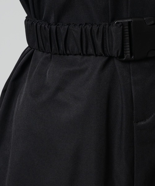 Happy John（ハッピージョン）の「roll up bare overalls/ロールアップベアサロペット（サロペット/オーバーオール・レディース・チャコールグレー/ブラック・FREE）」の6枚目の写真