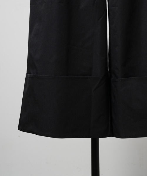 Happy John（ハッピージョン）の「roll up bare overalls/ロールアップベアサロペット（サロペット/オーバーオール・レディース・チャコールグレー/ブラック・FREE）」の9枚目の写真