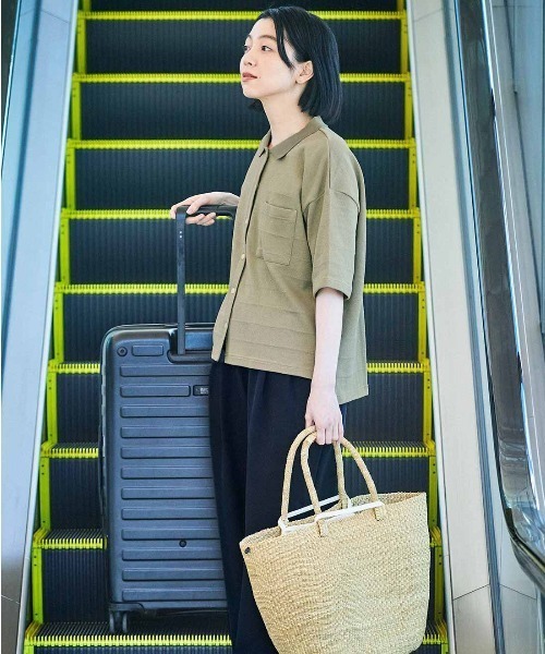 THREE FIFTY STANDARD(スリーフィフティースタンダード)の「THREE FIFTY STANDARD 鬼カノコのカットソーシャツ(シャツ/ブラウス・レディース・カーキ/チャコールグレー・X-LARGE/LARGE/MEDIUM/XX-LARGE)」の4枚目の写真