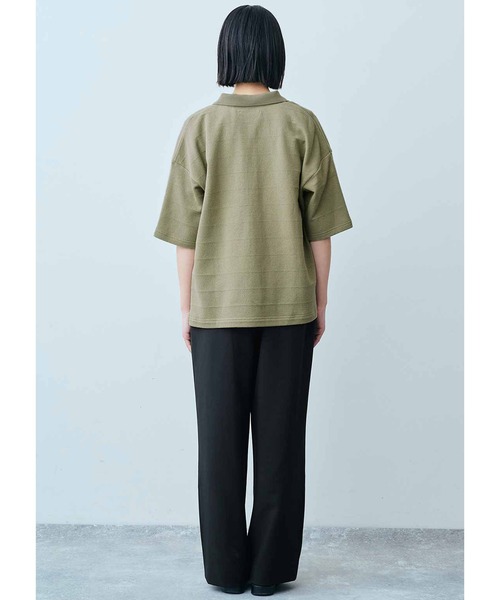 THREE FIFTY STANDARD(スリーフィフティースタンダード)の「THREE FIFTY STANDARD 鬼カノコのカットソーシャツ(シャツ/ブラウス・レディース・カーキ/チャコールグレー・X-LARGE/LARGE/MEDIUM/XX-LARGE)」の14枚目の写真