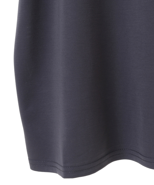 SOFFITTO(ソフィット)の「接触冷感ポンチ袖フリルプルオーバー(取り扱い店舗限定)(Tシャツ/カットソー・レディース・オフホワイト/ダークオレンジ/グレー・FREE)」の8枚目の写真