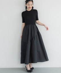 coca（coca）（コカ）の「【WEB限定セール】上品エンボスドッキングワンピース（ワンピース）」