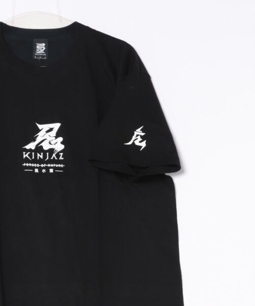 NO WAY(ノーウェイ)の「/KINJAZ/Graphic T(Tシャツ/カットソー・メンズ・ブラック/ホワイト・LARGE/MEDIUM)」の4枚目の写真