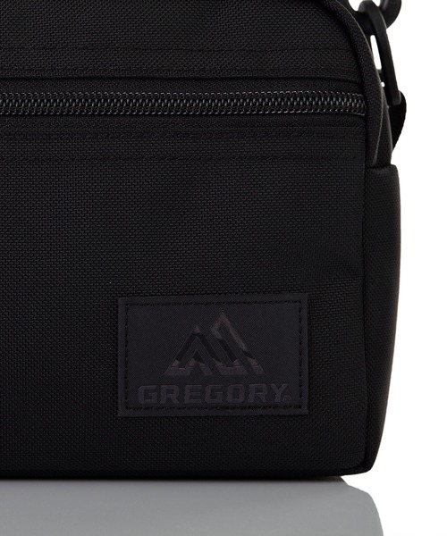 GREGORY(グレゴリー)の「パデッドショルダーポーチM PADDED SHOULDER POUCH M コーデュラバリスティックブラックライト(ショルダーバッグ・メンズ・ブラック・ONE SIZE)」の7枚目の写真