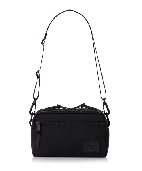 GREGORY(グレゴリー)の「パデッドショルダーポーチM PADDED SHOULDER POUCH M コーデュラバリスティックブラックライト(ショルダーバッグ・メンズ・ブラック・ONE SIZE)」の2枚目の写真