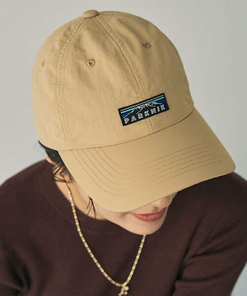 coen（コーエン）の「＜Parknik＞ナイロンキャップ（キャップ・レディース・ダークグレー/ベージュ/ブラック・FREE）」の11枚目の写真