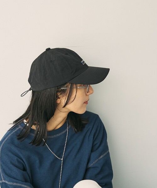coen（コーエン）の「＜Parknik＞ナイロンキャップ（キャップ・レディース・ダークグレー/ベージュ/ブラック・FREE）」の6枚目の写真