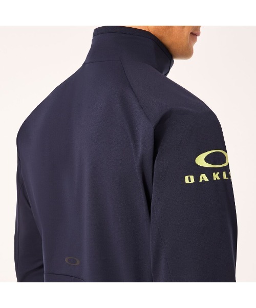 OAKLEY(オークリー)の「オークリー ENHANCE TECH JERSEY JACKET 14.0 / ジャージ・ジャケット/ TRAINING スポーツ・トレーニング/ OAKLEY(その他アウター・メンズ・ブラック/ネイビー/グリーン・L/M/S/XL)」の9枚目の写真