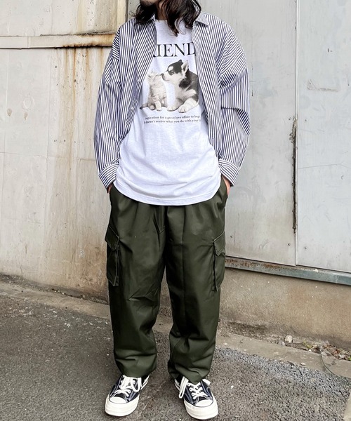Revo.（レボ）の「spiritoso スピリトーゾ FRIENDS シートプリントTシャツ（Tシャツ/カットソー・レディース・ブラック/ホワイト・M/L）」の13枚目の写真
