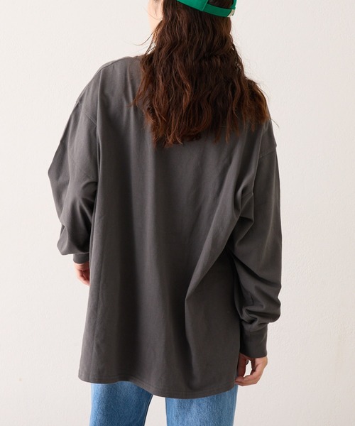 CIAOPANIC TYPY（チャオパニックティピー）の「アソートプリントロンTEE（Tシャツ/カットソー・レディース・チャコールグレー/グレー/ブラック/グレー系その他/ホワイト系その他/ホワイト・ONE SIZE）」の10枚目の写真